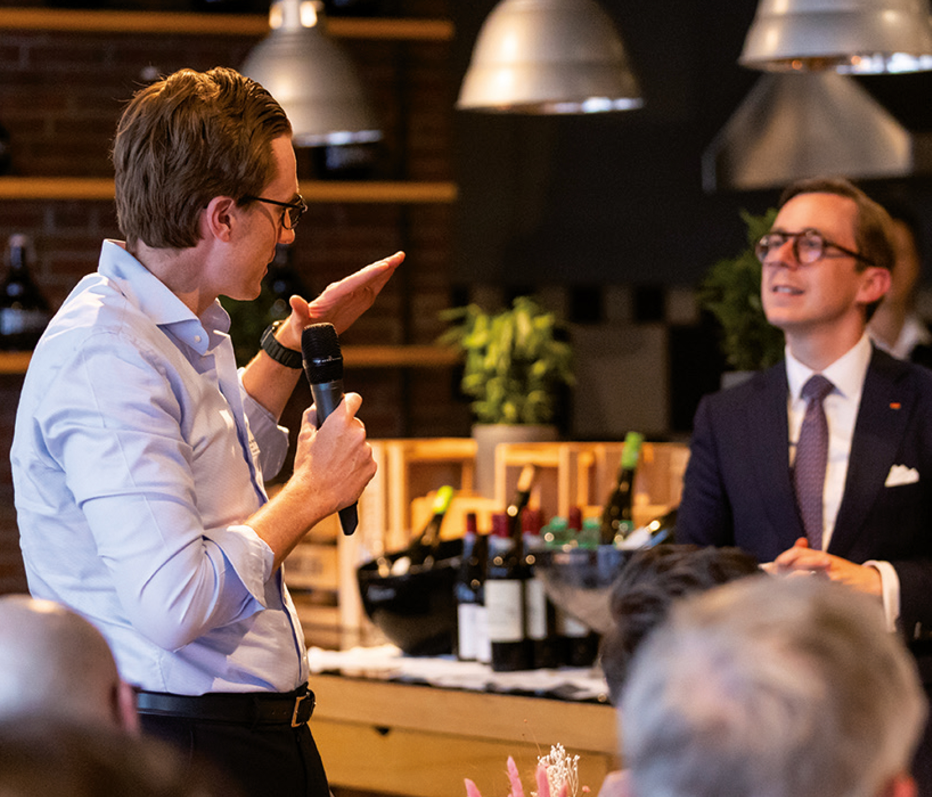 Spargelessen mit Philipp Amthor